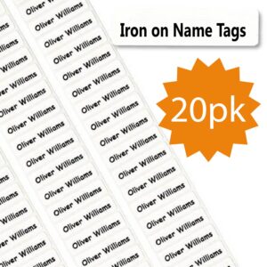 Personalised Name Tags 20pk