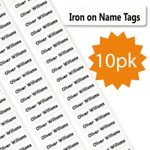 Personalised Name Tags 10pk