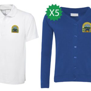5 Polos & 5 Cardigans Bundle
