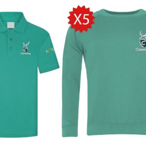 5 Polos & 5 Sweatshirts Bundle