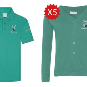 5 Polos &  5 Cardigans Bundle