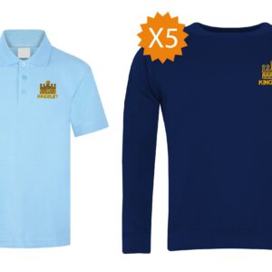 5 Polos & 5 Sweatshirts Bundle
