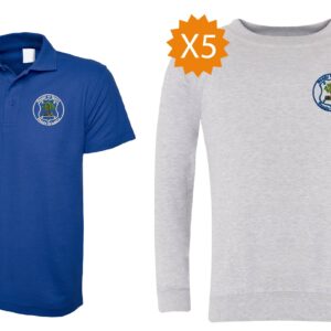 5 Polos & 5 Sweatshirts Bundle