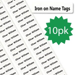 Personalised Name Tags 10pk